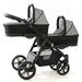 Carucior gemeni pj stroller lux 3in1 grey